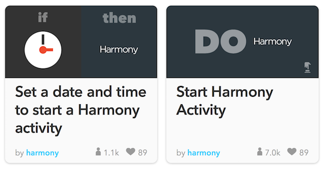 IFTTT-harmonia