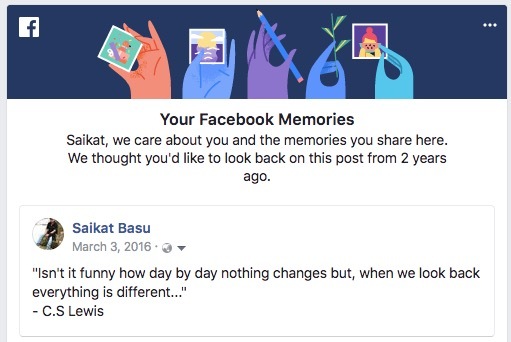 Facebook-muistot