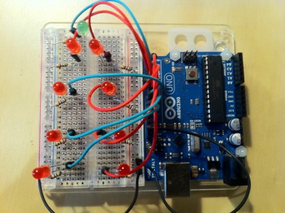 arduino jouluvalot