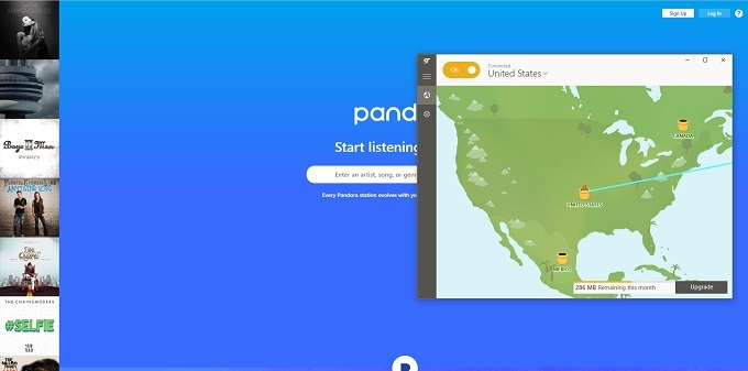 TunnelBear: Helpoin VPN yksityisyyden suojaamiseksi TunnelBear Pandora