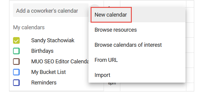 google kalenterin henkilökohtainen päiväkirja