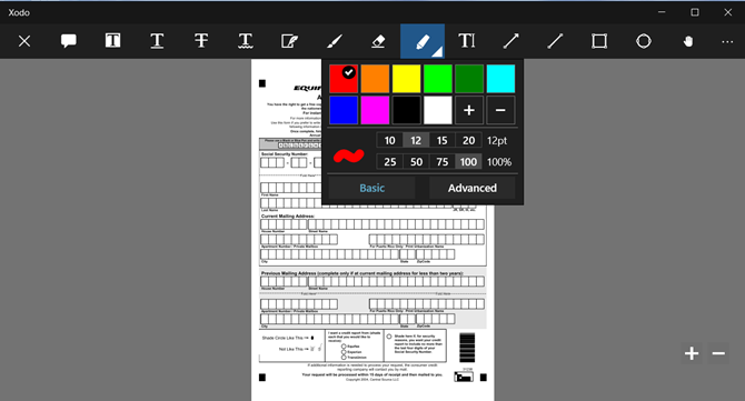 xodo pdf-lukuohjelma Windowsille