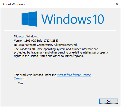 Kuinka nopeasti selvittää, missä Windows-versiossa ja -painossa olet.