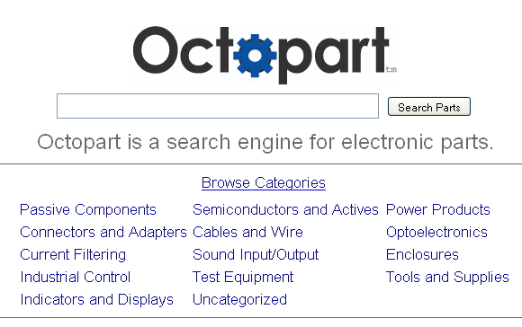 elektroniikan osien haku