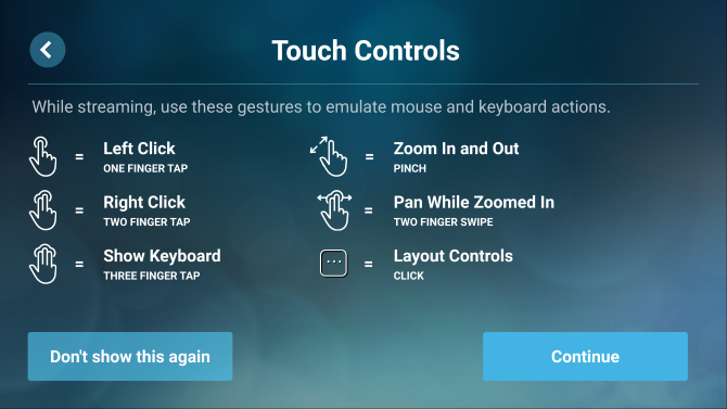 Steam-Link-Touch-ohjaimet