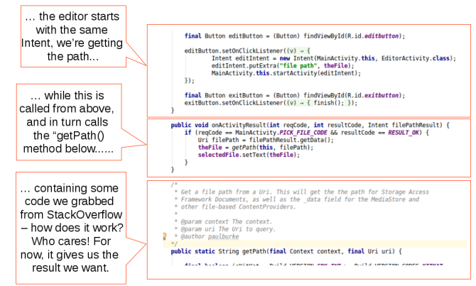 Android luo sovellus androidstudio screen1new code2