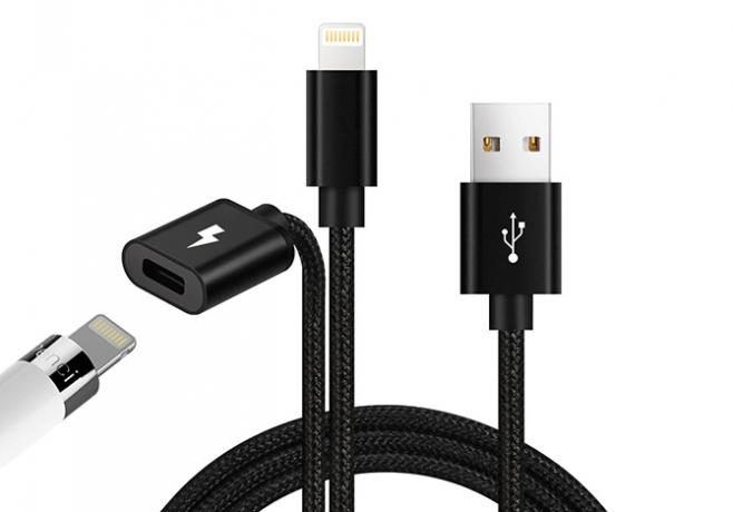 Dreamvasion 2-in-1 iPad ja Apple Pencil Charger -johto