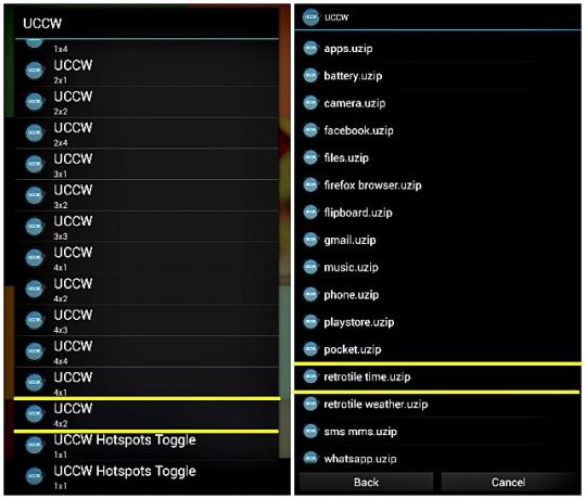 retrotile tasalla ajan widget