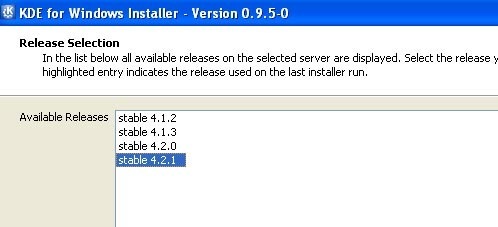 kde-versio