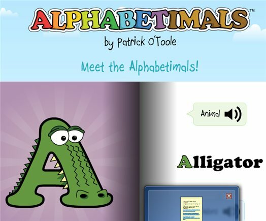 opettaa lapsille aakkoset