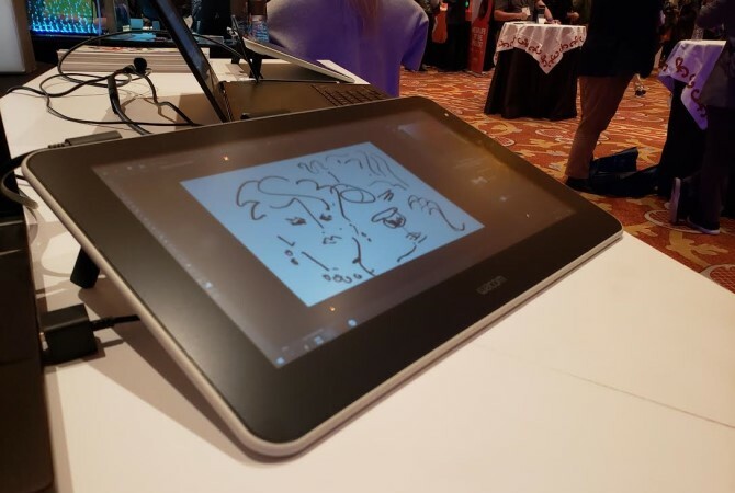 Wacom One Tablet CES -piirros