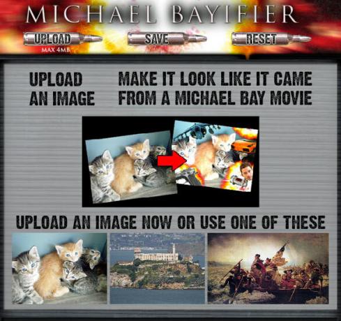 michael bay -tehoste