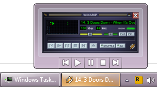 winamp-soitin Windowsille