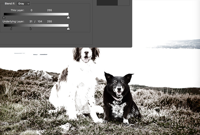 Photoshop Blend Jos tulokset