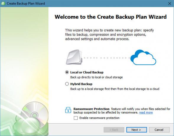 CloudBerry Backup suojaa tiedostoja Windows-, Mac- ja Linux 04 -toiminnossa