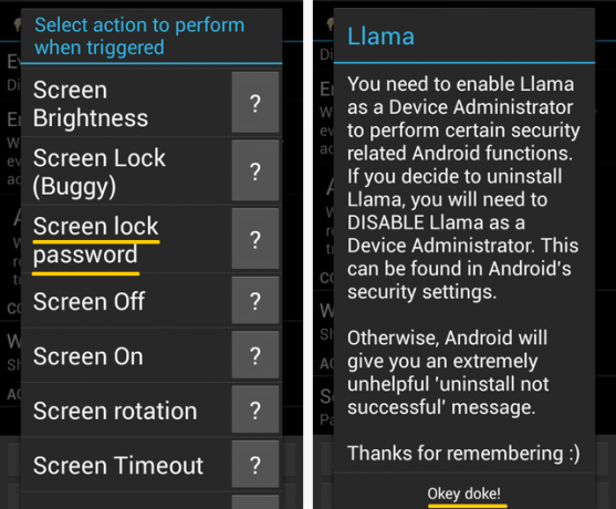 laama-change-screen-lukitus