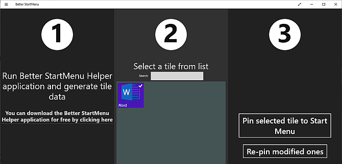 Windows 10 mukautettu live laatta parempi aloitusvalikko pin uusi laatta