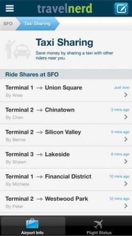 TravelNerdin lentokentät: Selaa iOS-laitteesi lentokenttien kautta TravelNerd2: lla