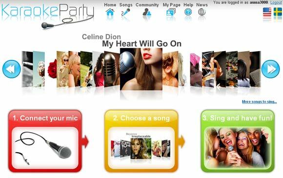 online karaokepalvelu