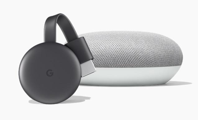 chromecast ja google home