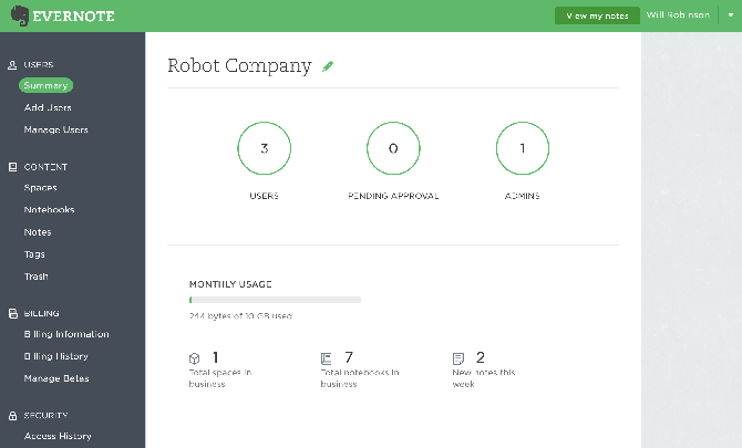 evernote offline-sovellus