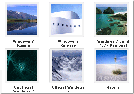 Windows 7 taustakuvat