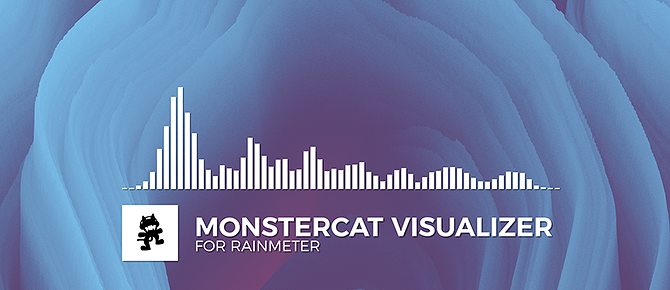 Parhaat sademittarin nahat minimalistiselle työpöydälle - Monstercat-visualisoijalle