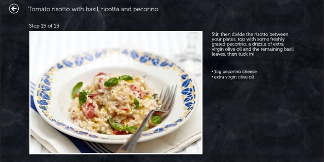 MUO-W8-app-review-Jamie-Oliverin reseptit-risotto