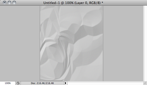 Kuinka tehdä ryppyistä paperia Photoshop 13: ssa