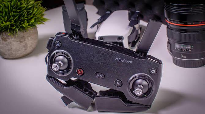 DJI tekee sen taas: Mavic Air Review Mavic Air Controller