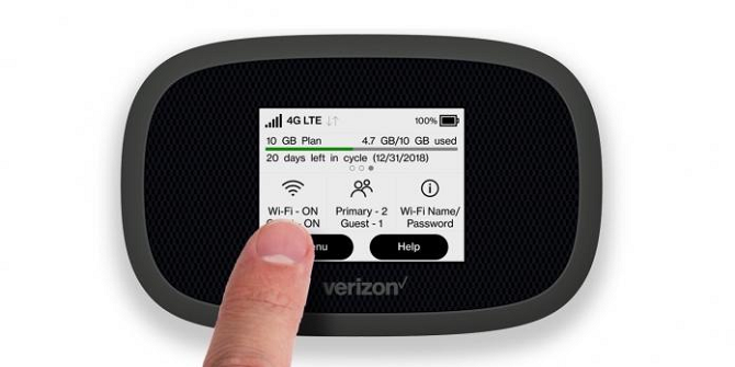 Verizon Jetpack MiFi 8800L wifi -pistelaite