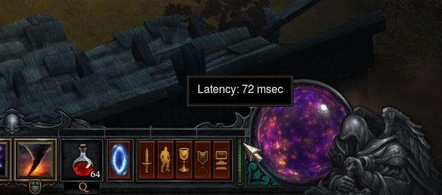 diablo 3 -latenssimittari ping