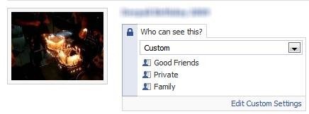 facebook privacy - Albumit