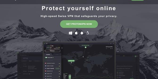 ProtonVPN on peräisin ProtoMail-ihmisistä