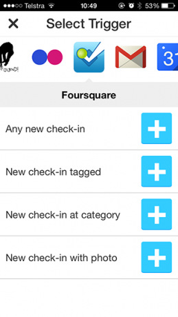 Pane iPhone toimimaan IFTTT-liipaisimen kanssa