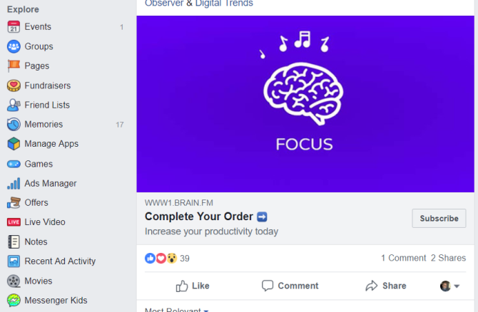 muut Facebook-viestit