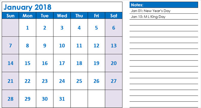 parhaat Microsoft Office -kalenterimallit