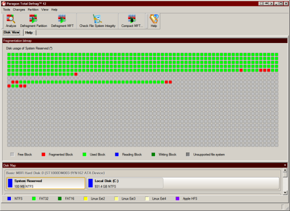 Paragon Hard Disk Manager 12 Suite: Täydellinen kiintolevyjen hallinta [Giveaway] defrag2