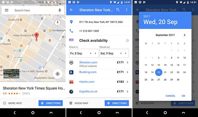 google maps android varaa hotellihuoneen