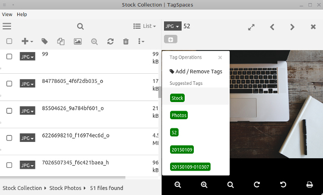 tagspaces-tag-image-tiedostoja