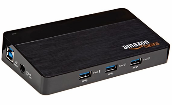 10 AmazonBasics Tech -tuotetta, jotka ovat todella hyviä amazonin perusteet usb-keskitin