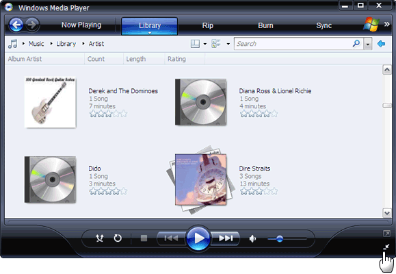 Windows Media Player 11 vinkkiä ja vinkkejä