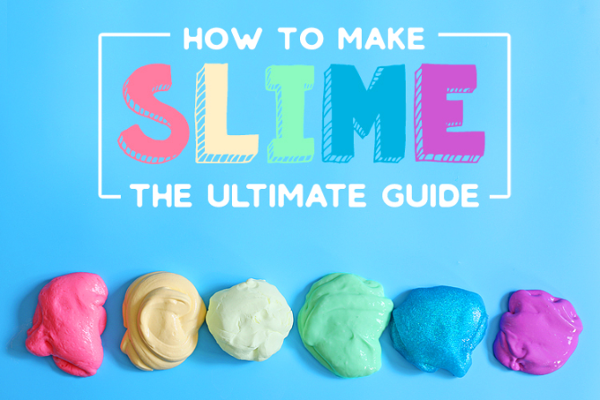 Tee viisi erityyppistä limaa kotona The Craft Patch -sovelluksen DIY Slime -oppaan avulla 