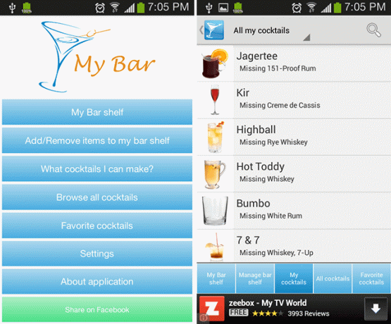 android-reseptit-mybar