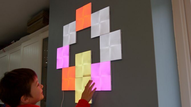 Nanoleaf Canvas: Tyylikkäin. Valot. Koskaan. nanoleaf canvas touch pelit 670x377