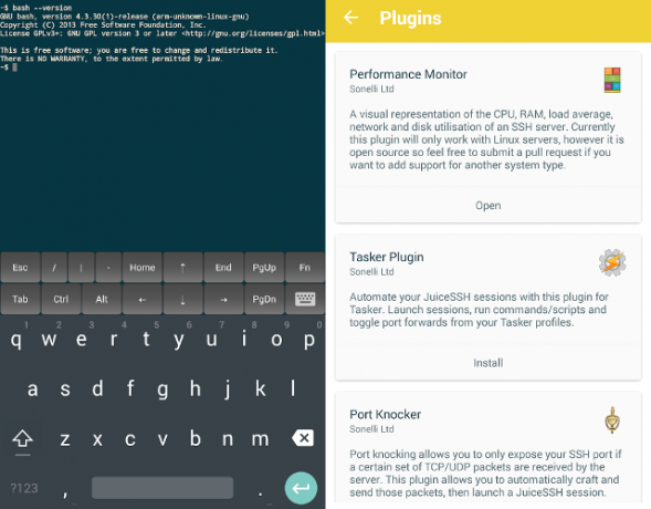Linux-android-kauko-juicessh