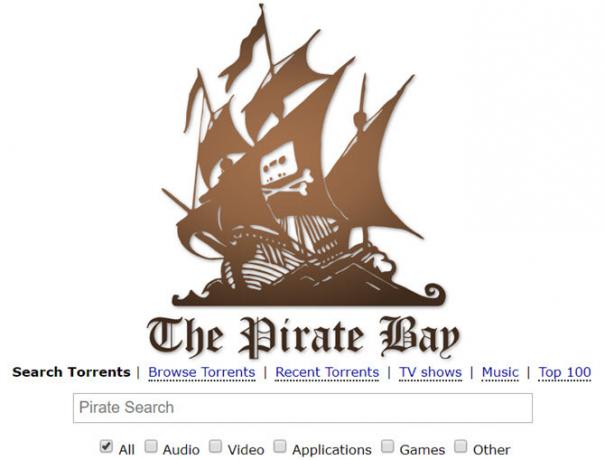 pirate bay torrent-hakukone