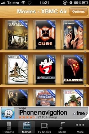 ilmainen xbmc-kauko-iPhone