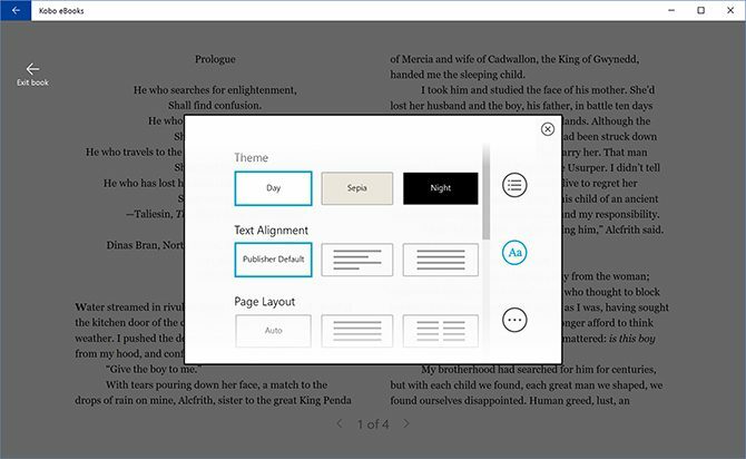 Mikä on paras e-lukijasovellus Windows 10: lle? kobo 2 670x412