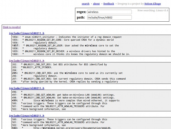 etsi Linux-ytimen lähdekoodi